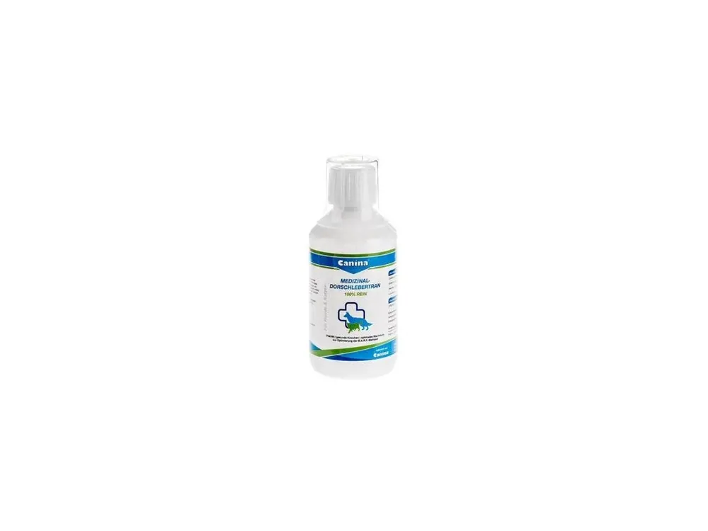 Sleva Canina Léčivý olej z tresčích jater 250ml