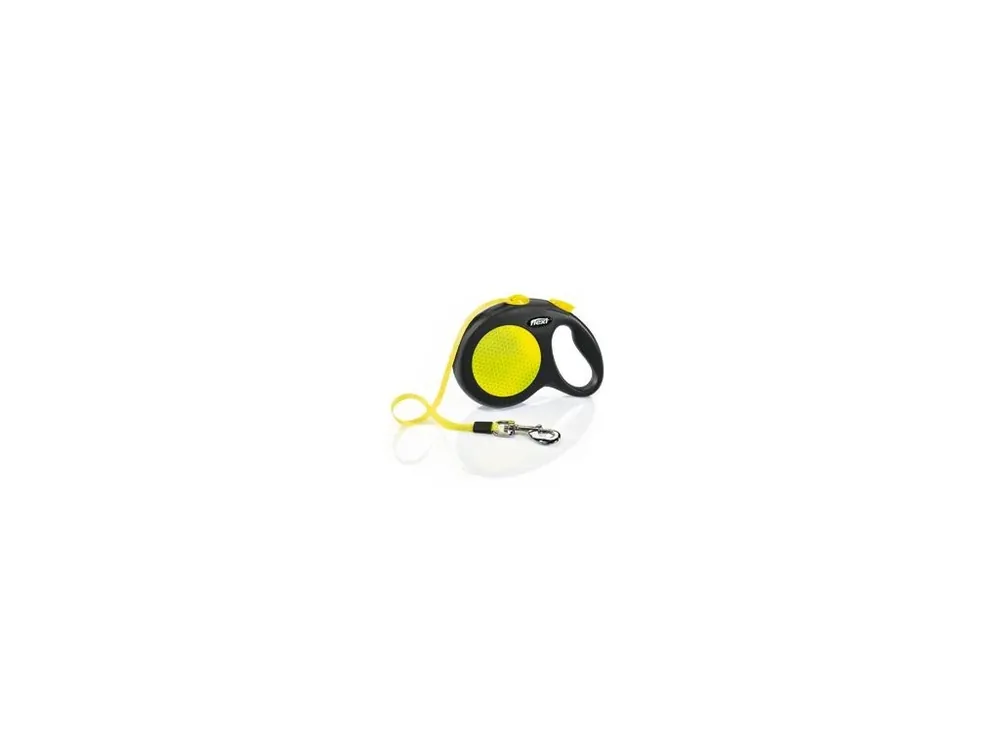 Sleva Vodítko FLEXI Neon New L pásek 5m/50kg neon
