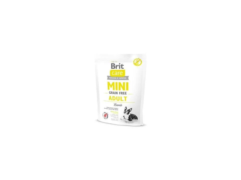 Brit Care Dog Mini Grain Free Adult Lamb 400g Akční Nabídka
