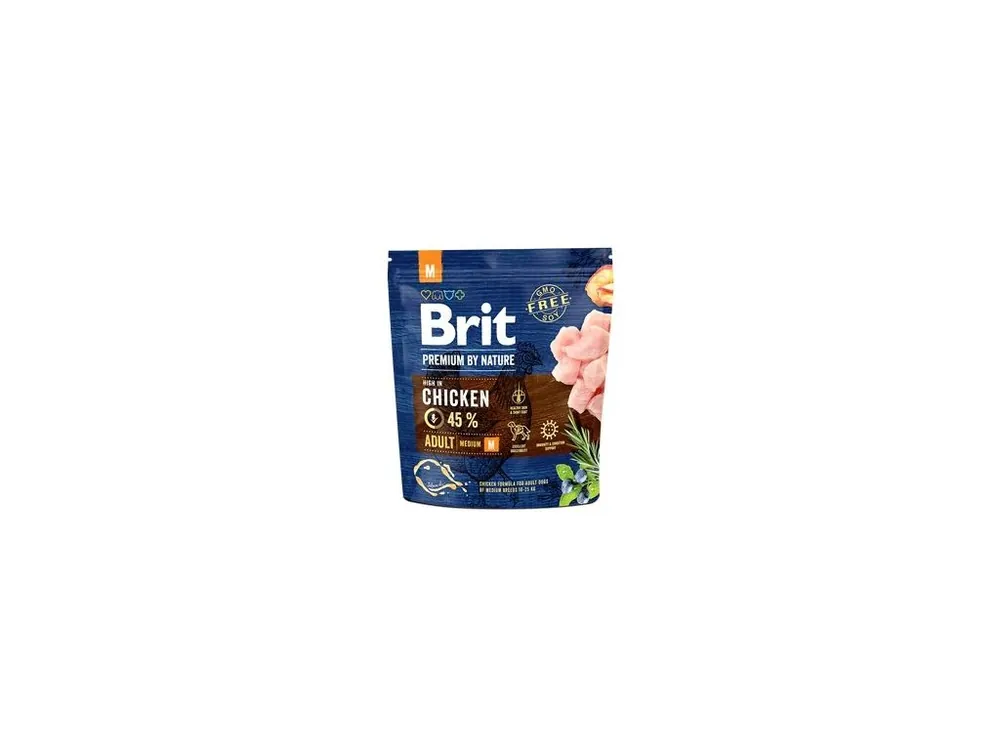 Nová Kolekce Brit Premium Dog by Nature Adult M 1kg