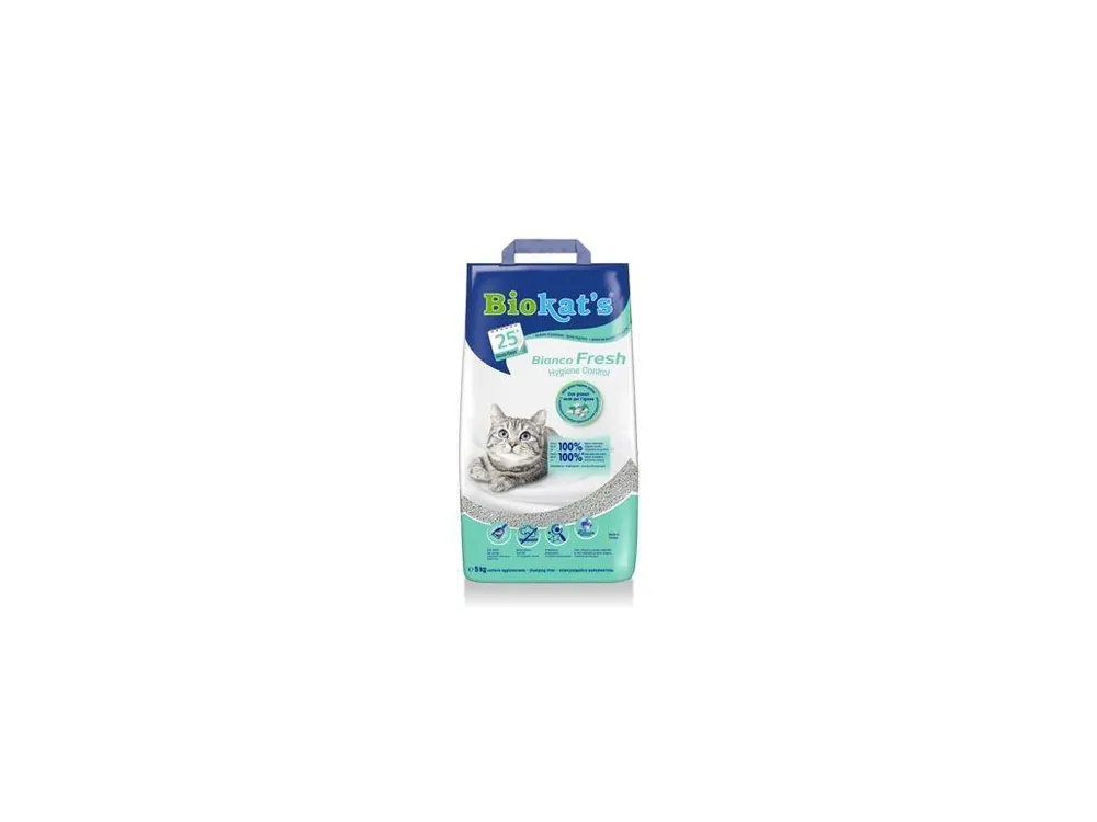 Nejlepší Volba Podestýlka Biokat‘s Bianco Fresh Control 5kg