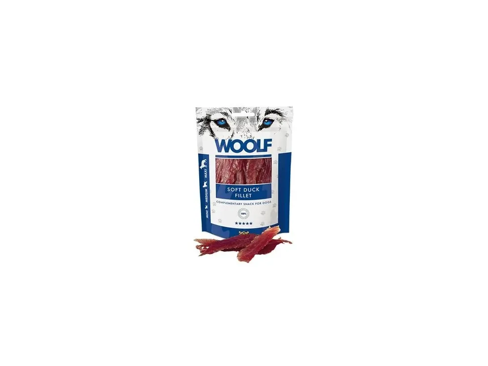 WOOLF Classic poch. Soft Duck Fillet 100g Rychlé Dodání
