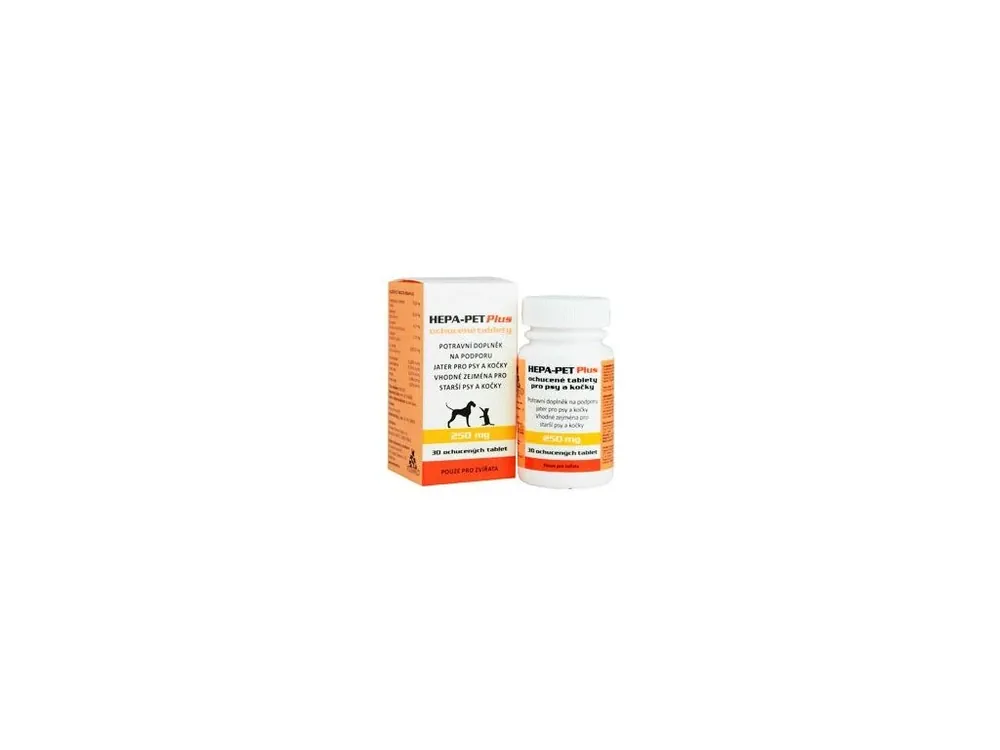 Hepa Pet Plus 250mg 30tbl Expresní Doručení