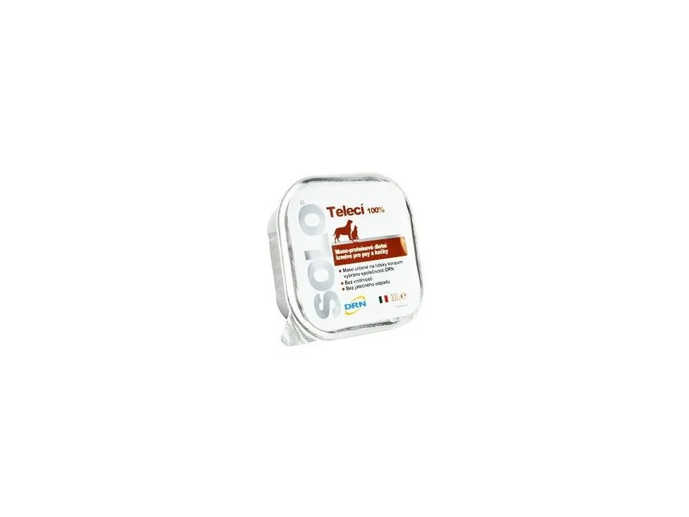 Finální Výprodej SOLO Vitello 100% (telecí) vanička 300g