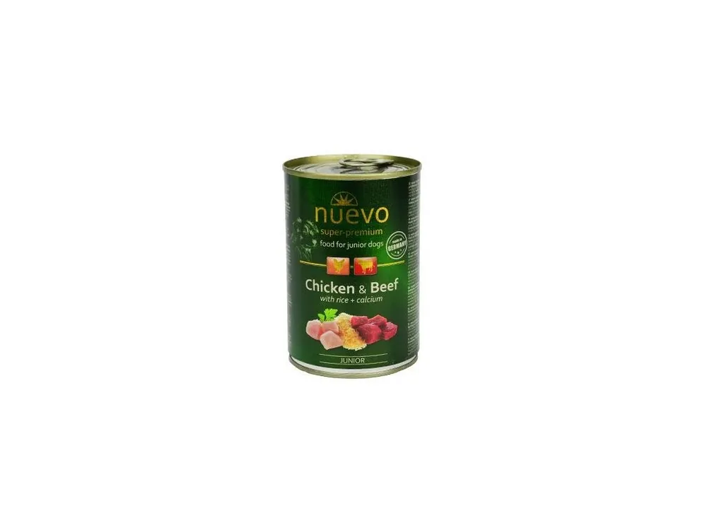 Speciální Cena Nuevo pes Junior Kuřecí a Hovězí konz. 400g