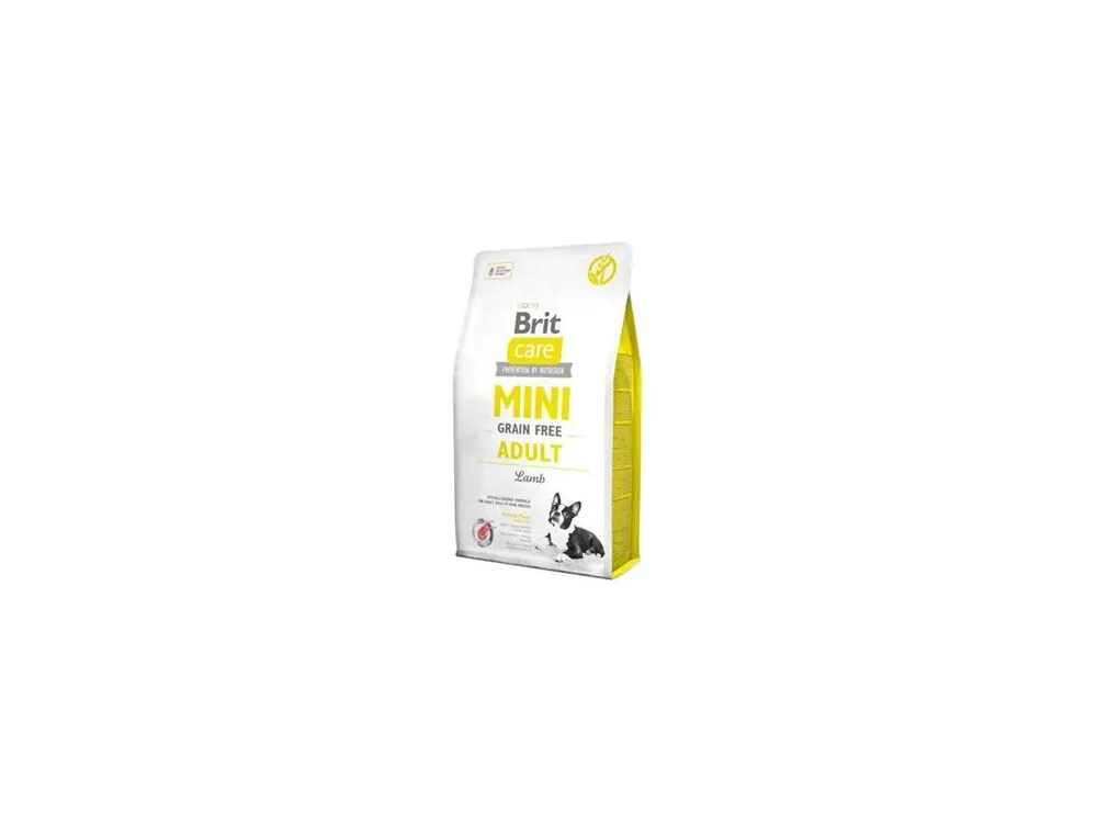 Jen Po Omezenou Doba Brit Care Dog Mini Grain Free Adult Lamb 2kg