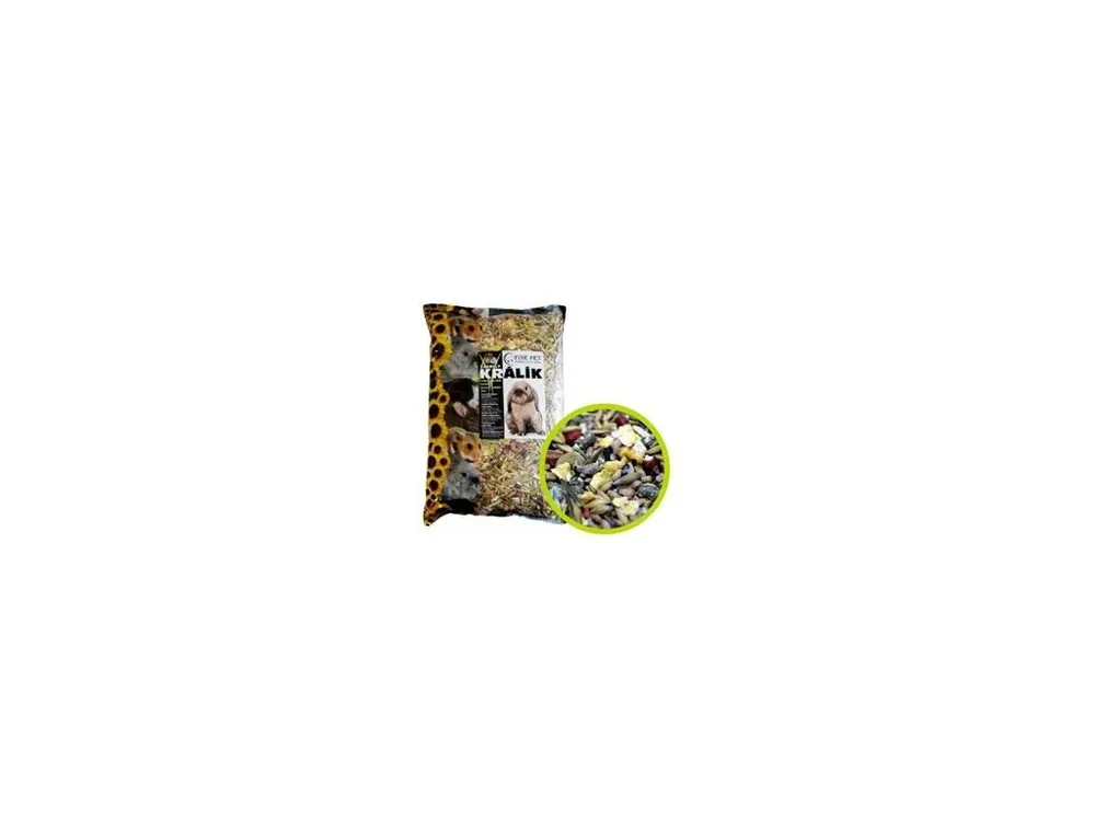 FINE PET Zakrslý Králík Premium 800g Ověřený