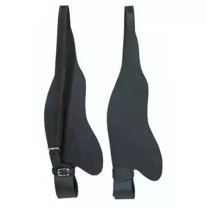 Westernové úzké kožené fendry Barefoot® Omezená Nabídka