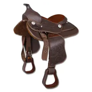 Super Cena Syntetické westernové sedlo pony