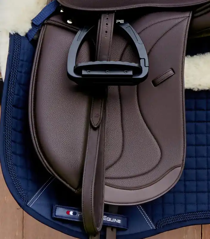 Sleva Kožené třmenové řemeny Premier Equine - Barva HnědáVelikost 145 cm