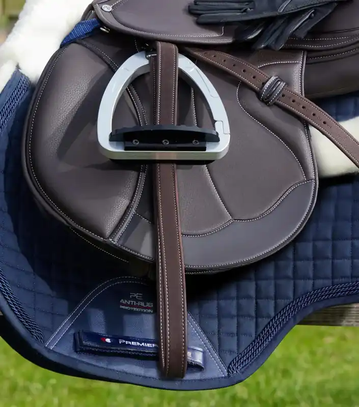 Kup Teď Kožené třmenové řemeny Premier Equine European Aniline - Barva HnědáVelikost 135 cm