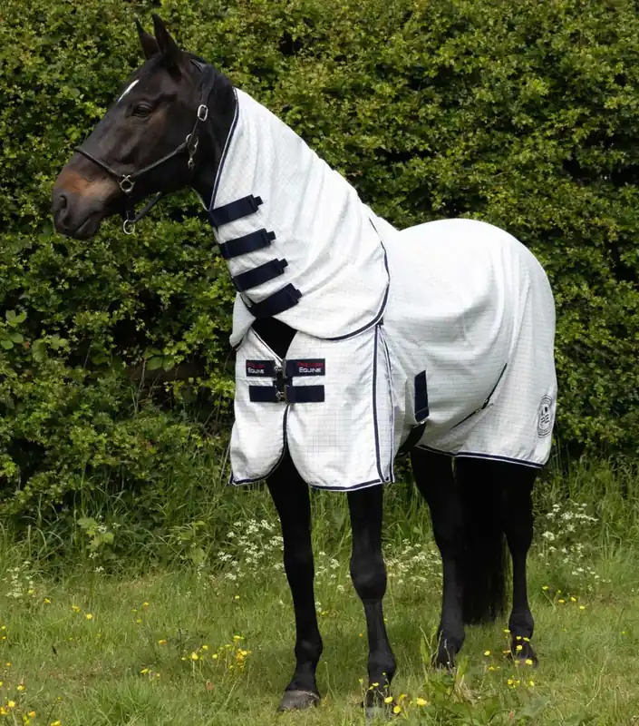 Super Cena Lehká letní deka Premier Equine s krčním dílem - Velikost 6,6" (150cm)