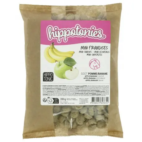 Pouze Dnes Pamlsky HIPPOTONIC Mini Hippotonies Jablko/Banán 200 g
