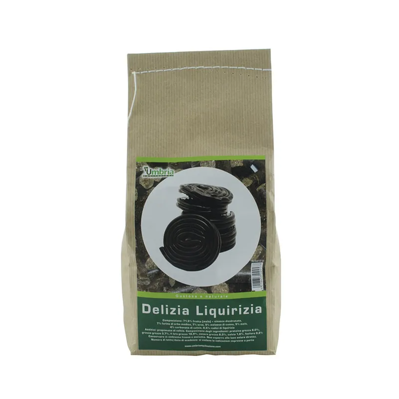 Pamlsky Umbria Equitazione lékořice - 930 g Bezpečná Platba