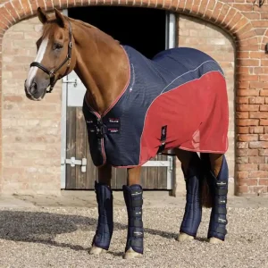 Lehká deka pro koně Premier Equine Sports Cooler - Barva ModráVelikost 6,9" (155cm) Super Cena
