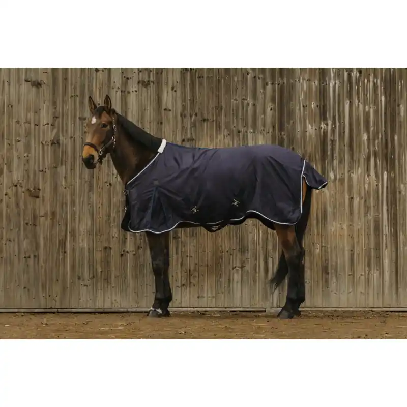 Finální Výprodej Lehká stájová deka EQUITHEME Vague - Velikost 150 cm (198)