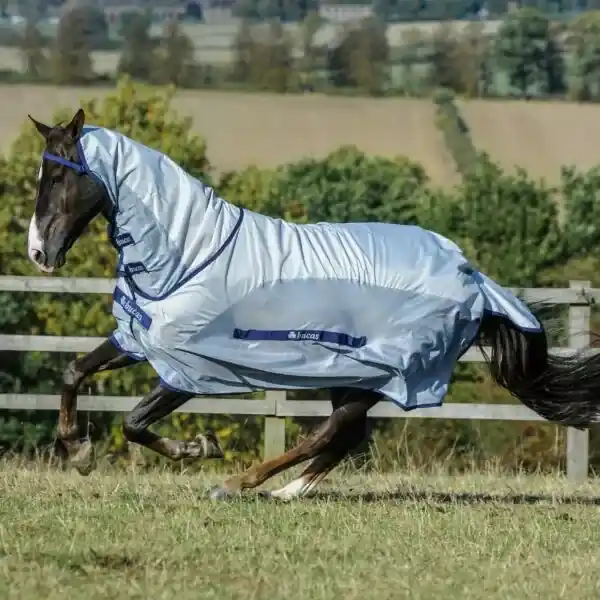 Vysoce Kvalitní Letní deka BUCAS BUZZ-OFF RAIN FULL NECK - Velikost 115cm (5´0)