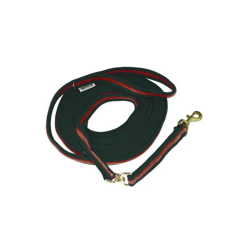 Sezónní Sleva Lonž Umbria Equitazione Padded nylon - Barva tm. modrá/vínová