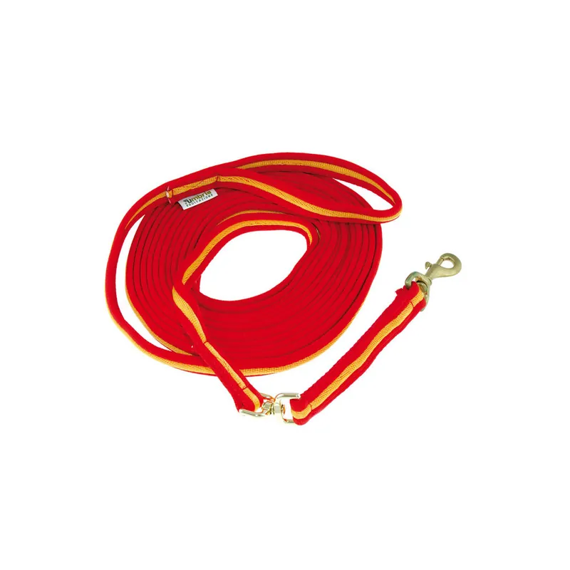 Lonž Umbria Equitazione Padded nylon - Barva červená/žlutá Nejlepší Volba
