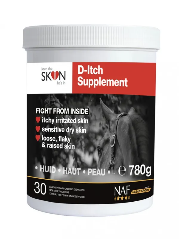 NAF LTS D-itch Supplement - proti podrážděné pokožce 780g Nová Kolekce