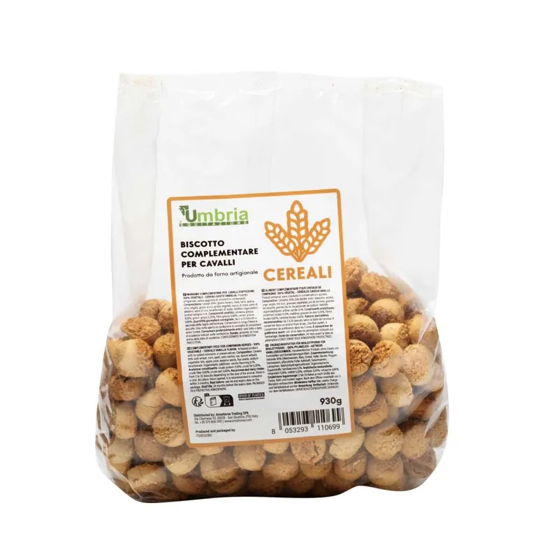 Bezpečná Platba Pamlsky Umbria Equitazione s cereáliemi (930 g)