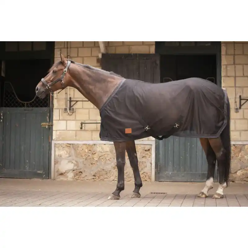 Hit Sezóny Síťovaná deka PADDOCK Mesh - Barva ČernáVelikost 125 cm (175)