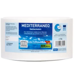 Minerální liz z prémiové mořské soli ze Středomoří Mediterraneo 3kg Hit Sezóny