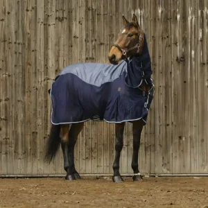 Síťová deka s nepromokavými zády EQUITHEME MIXED - Velikost 135 cm (183) Cenově Výhodný