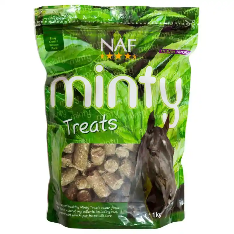 Novinka NAF Minty treats mátové pamlsky 1kg
