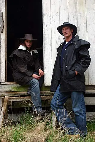 Poslední Šance Westernová australská bunda SCIPPIS Drover jacket - Barva hnědáVelikost XXL