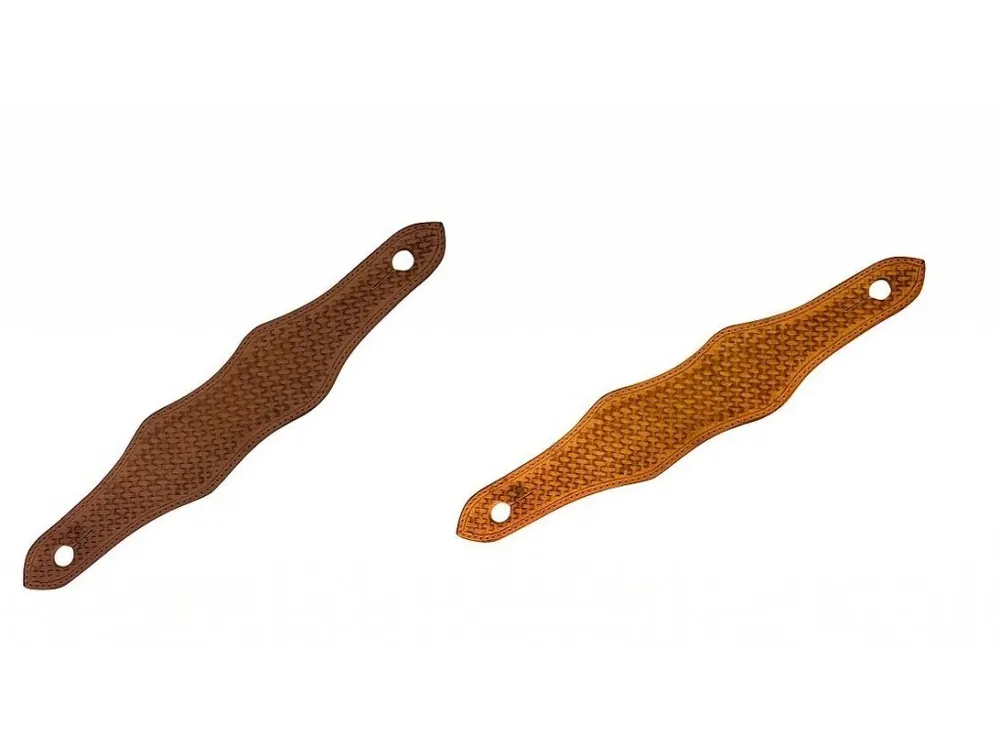 Slobber Straps Basket – kožené westernové řemínky Značkový
