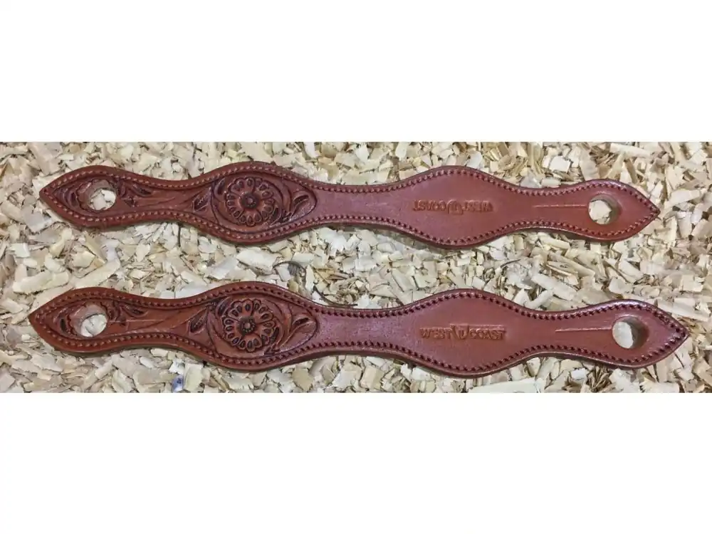 Slobber Straps Flowers, chestnut Autentický