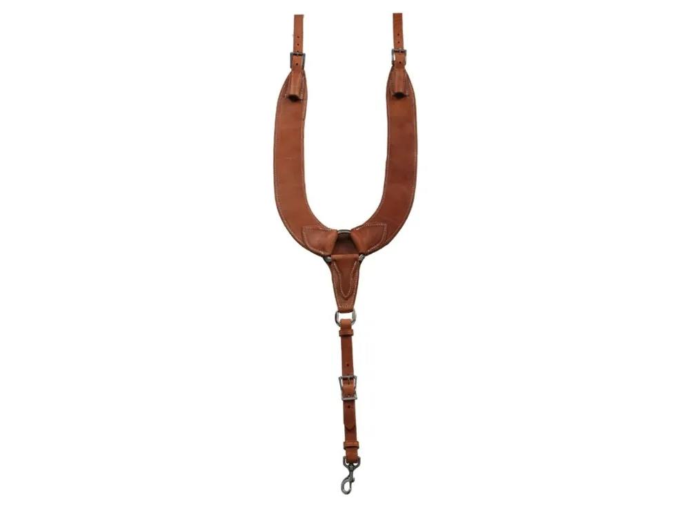 Pouze Dnes Westernový poprsák Heavy Pulling Berlin Custom Leather, natural
