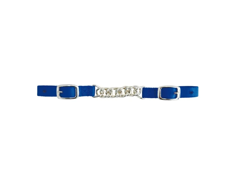 Speciální Cena Westernový podbradní řemínek s řetízkem twist Lakota, Royal Blue