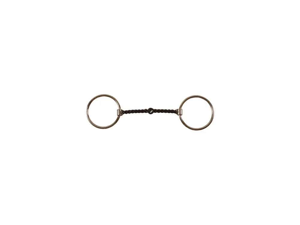 Časově Omezené Twisted westernové udidlo s black iron udítkem, velikost 12,5 cm
