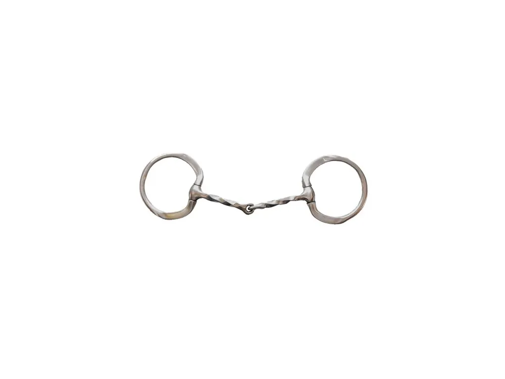 Autentický Twist westernové udidlo oliva satin stainless steel Pool‘s, velikost 12,5 cm