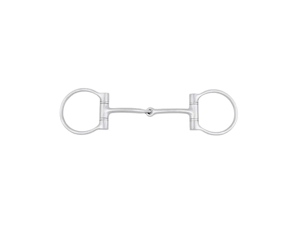Výprodej D-ring westernové udidlo with cooper insert Metalab, síla 8 mm, velikost 12,5 cm