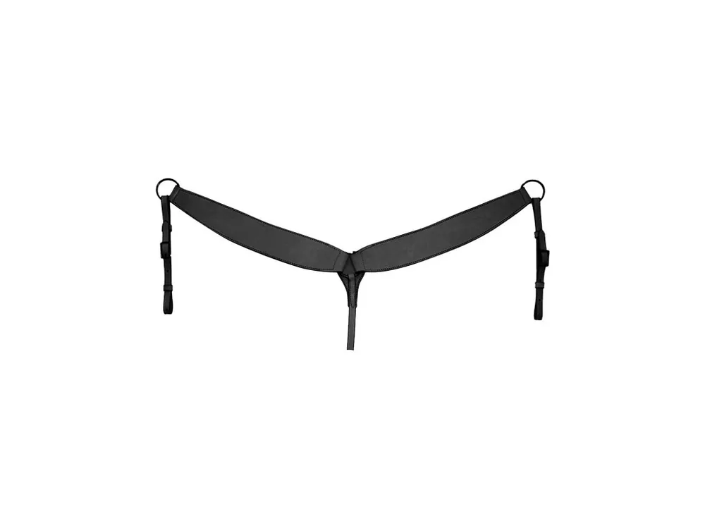 Westernový poprsák smooth Lakota, black Vysoce Kvalitní