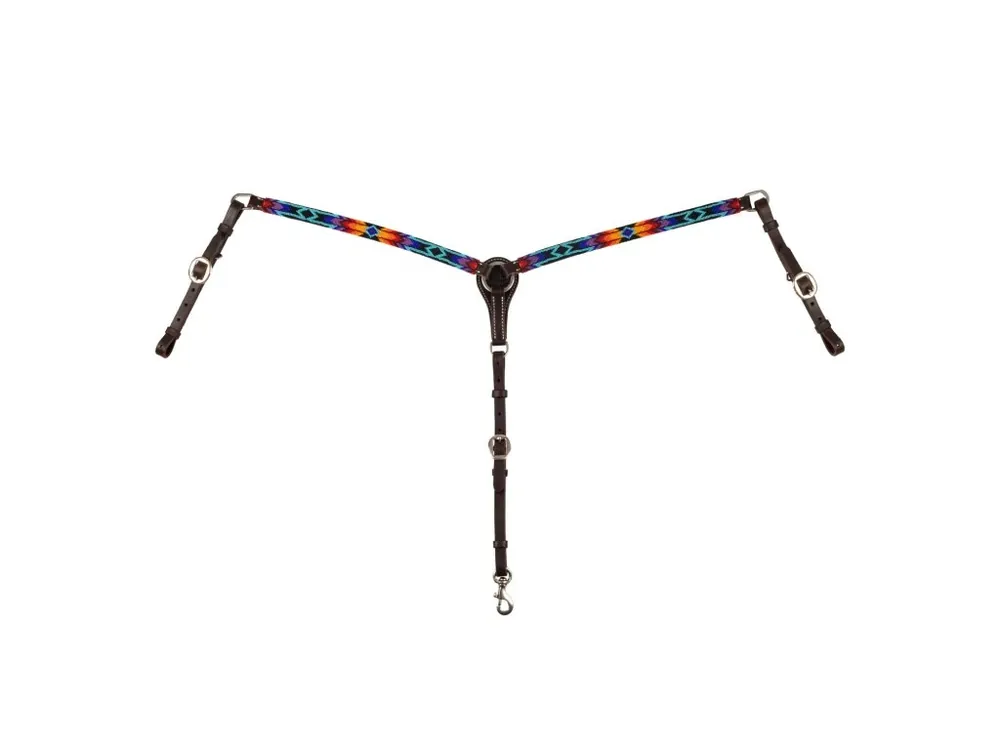Westernový poprsník Serape Beaded Pool‘s, dark brown Odeslání Ihned