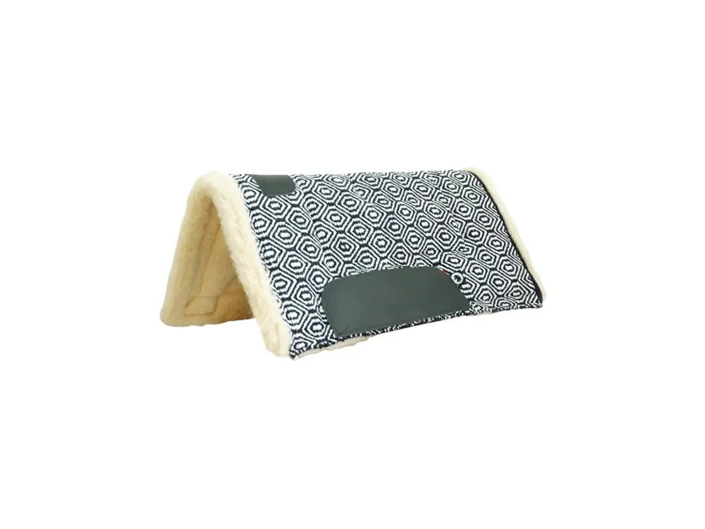 Podsedlová deka Burioni Navajo Aztec, černá Přímo Od Výrobce