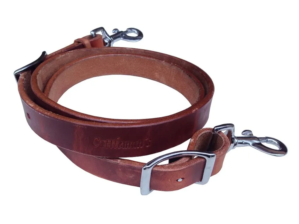 Super Cena Premium Harness tiedown řemen Cattleman’s, délka 48", hnědý