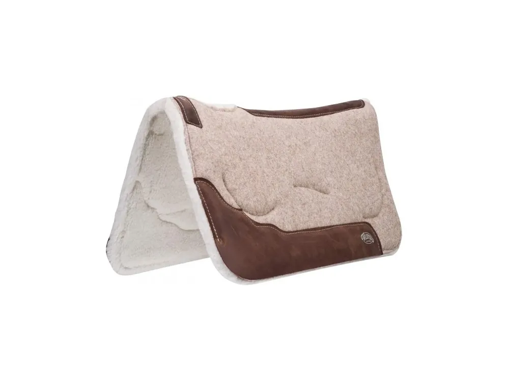 Oblíbený Westernová podsedlová deka Gel Weaver Contoured Wool Blend Felt