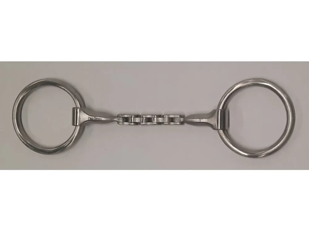 Víkendová Akce Tréninkové stihlo s kratším řetězem Stainless steel, pouze pro velmi zkušené jezdce, udítko 5″ (12,7 cm)