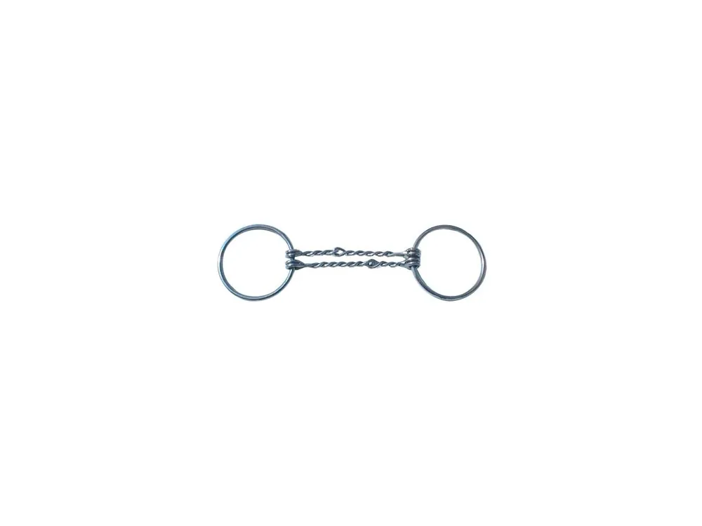 Double twisted wire westernové udidlo stainless steel, udítko 5″ (12,7 cm) Cenový Hit