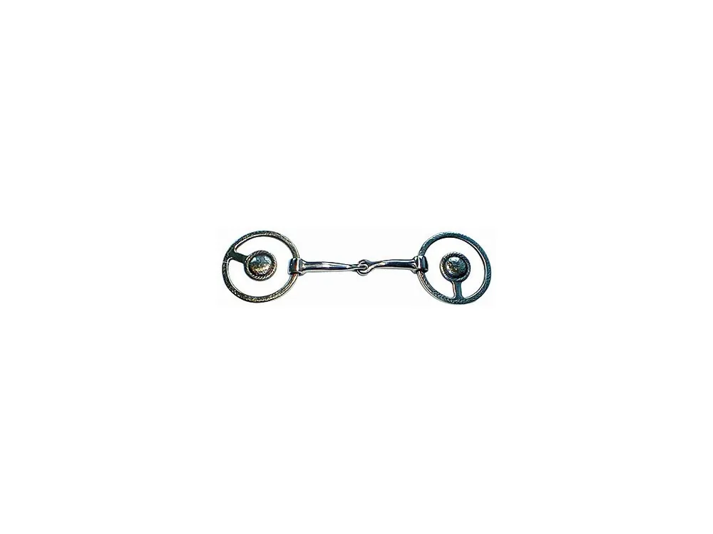 Show westernové udidlo stainless steel, udítko 5″ (12,7 cm) Tovární Cena