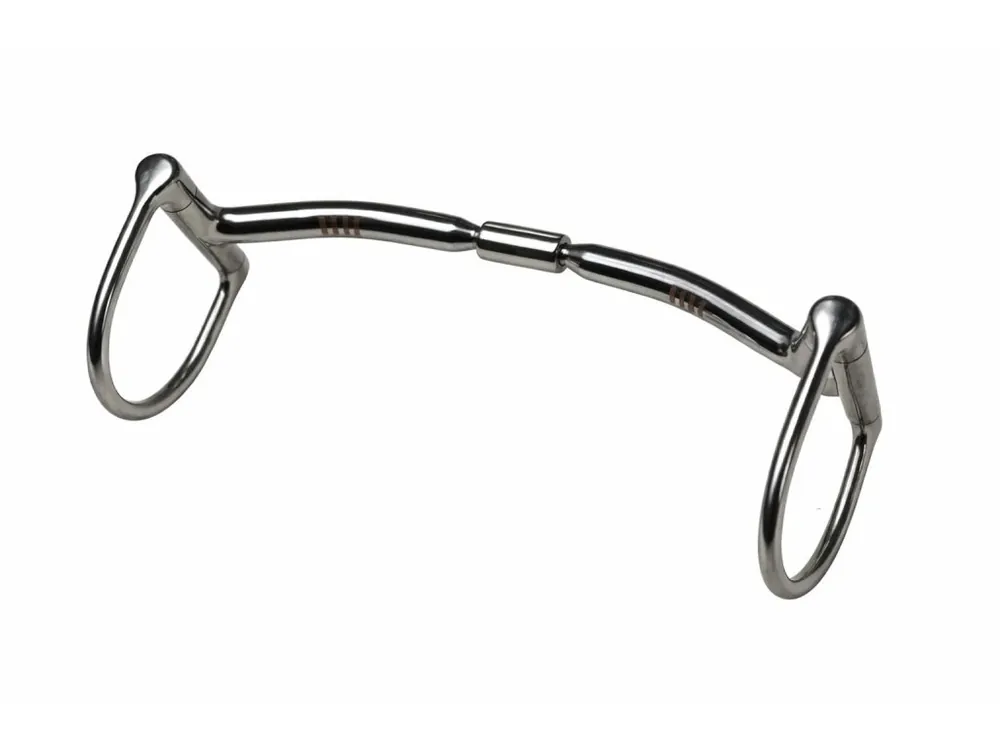 D-ring westernové udidlo Billy Allen, velikost 12,5 cm Ověřený