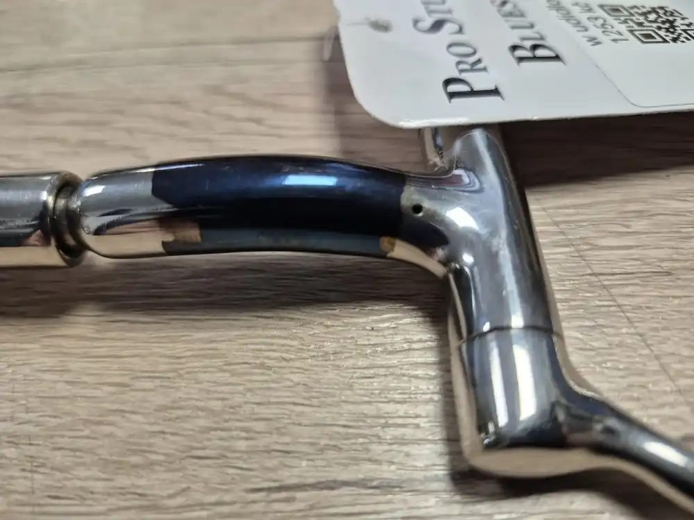 Vada viz. fotogalerie - D ring westernové udidlo Billy Allen blue stainless steel with cooper roller, udítko 5″ (12,7 cm) Odeslání Ihned