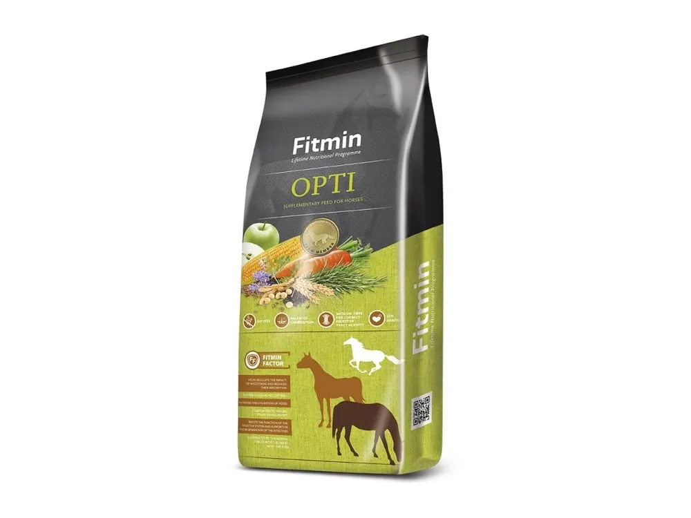 Fitmin OPTI doplňkové krmivo pro koně 15 kg Aktuální