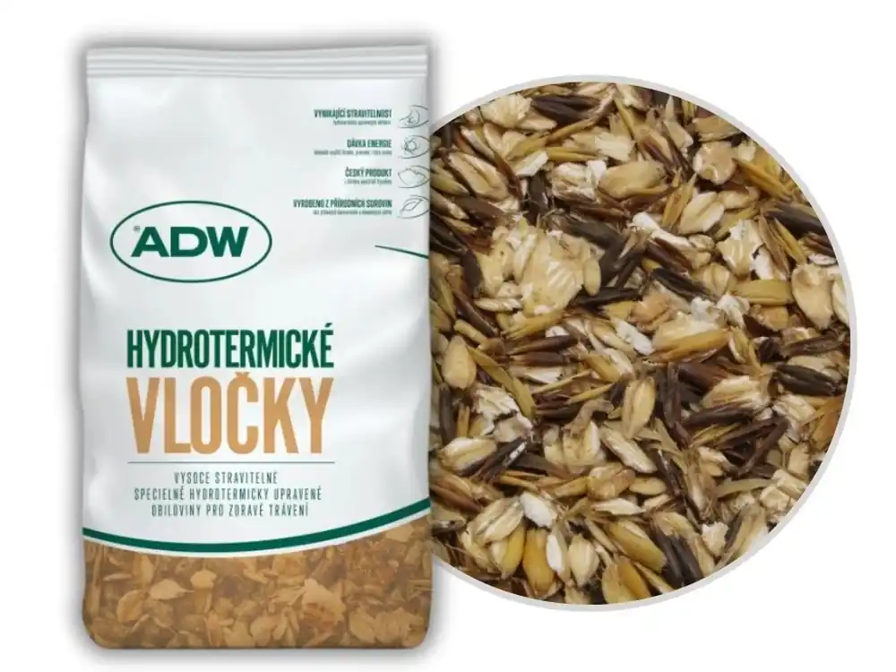 ADW Ovesná vločka z pluchatého ovsa 15kg Poslední Šance