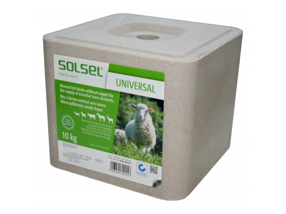 SOLSEL - SOLNÝ LIZ UNIVERSAL BEZ MĚDI 10kg Ihned K Objednání